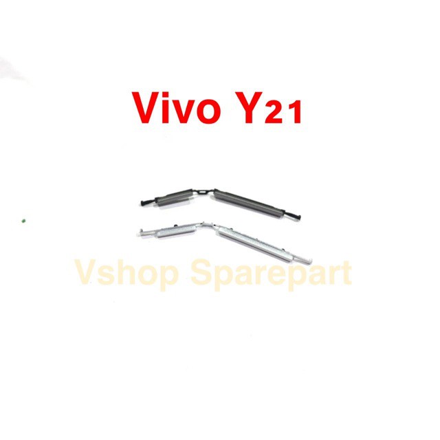 Tombol Power ON Off dan Volume Luar Vivo Y21