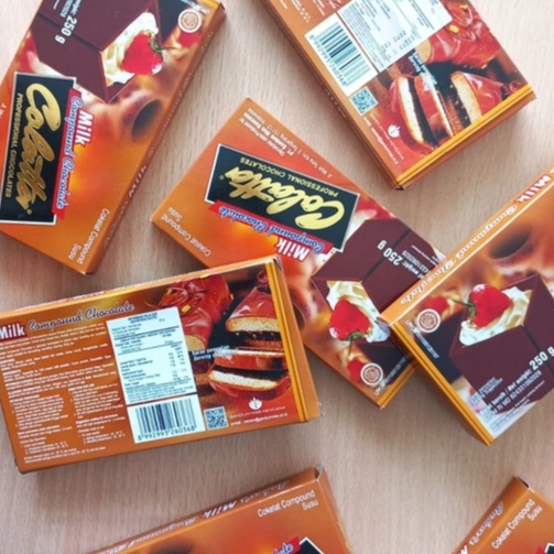 Colatta MILK Chocolate Compound 250gram / Coklat Batang Susu Colatta TERMURAH Terlaris