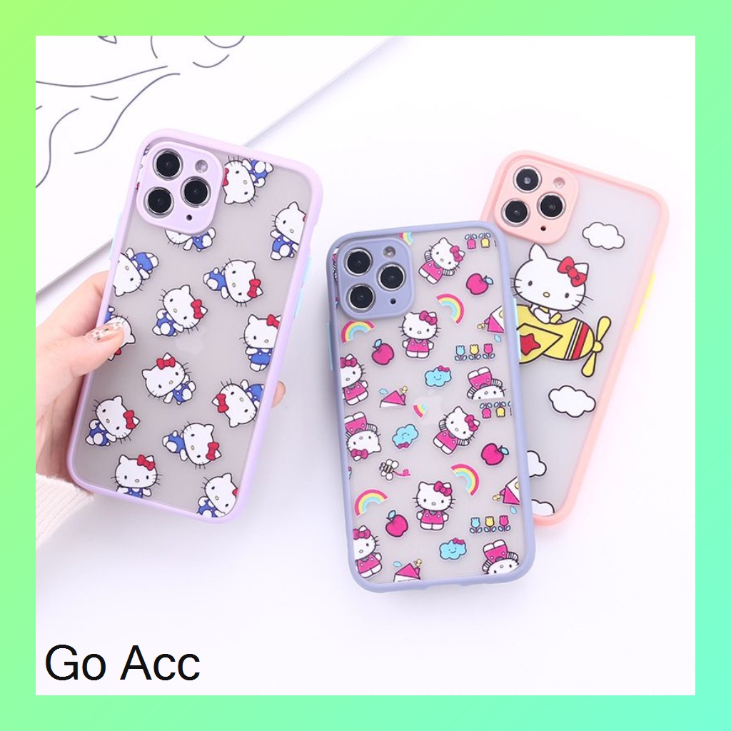 Lens Cover Case Camera Protector Hello Kitty Ungu Lilac HK FM15 FM17 for Oppo Reno 4 4F 5 5F 6 A15 A15s A33 A37 A53 A3s Realme 2 Pro U1 U2 C1 A5s A7 A12 A11k 5 5i 5s C3 6 7 7i 8 C11 C12 C15 C2 A1k C20 C21 C21y C25 Narzo 20 30A Samsung J2 Prime