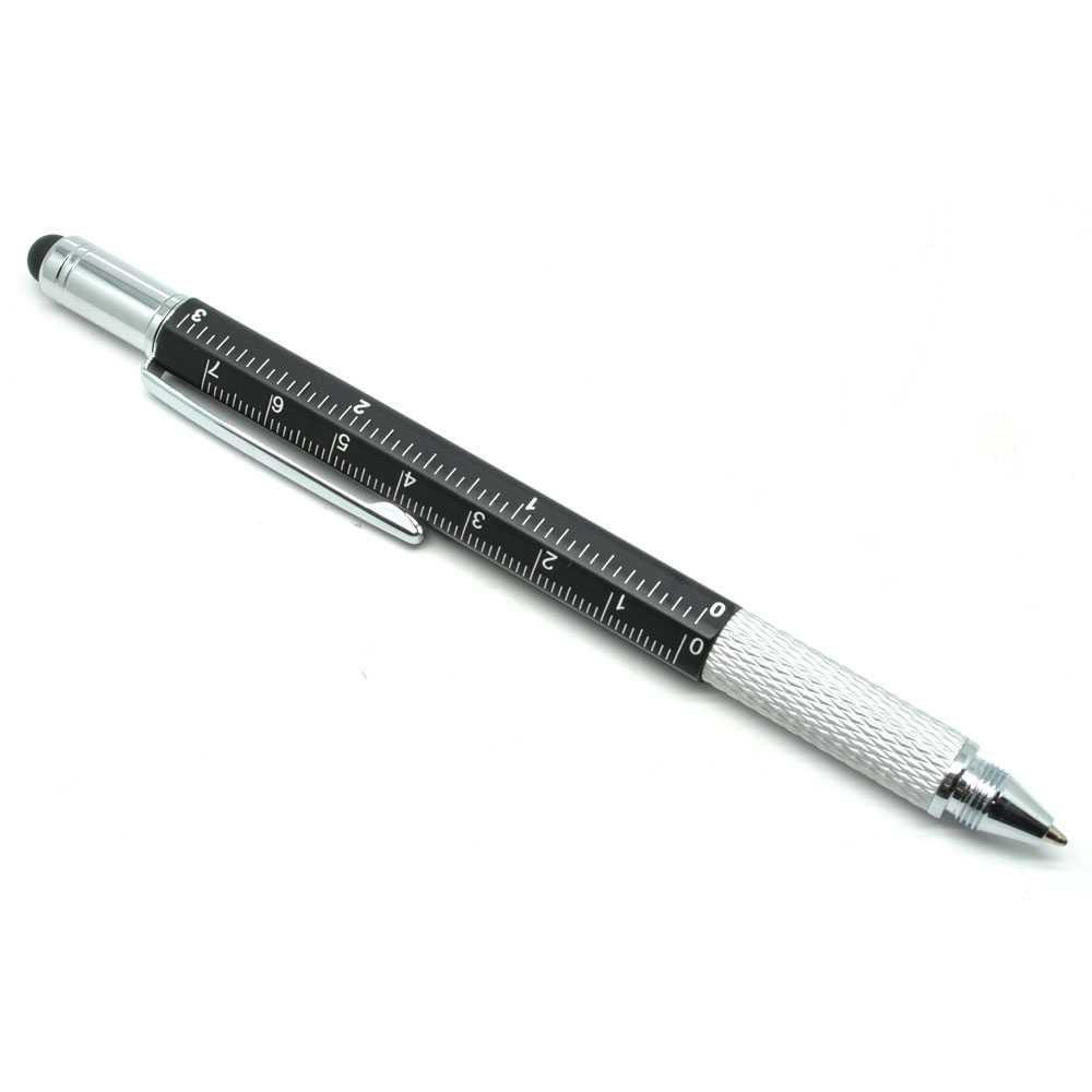 Multifungsi Stylus Pen Universal Murah + Penggaris + Level + Obeng