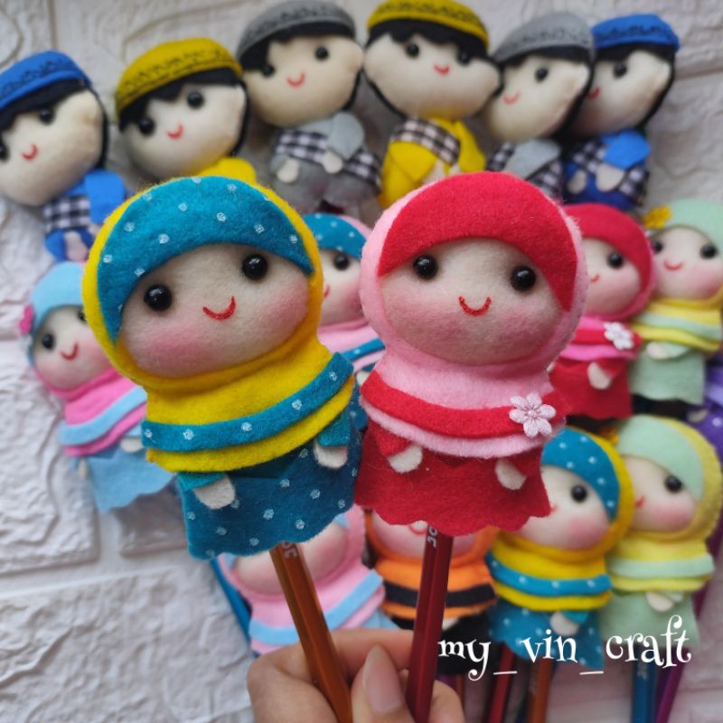 

Pensil hias/pensil karakter/pensil flanel lucu