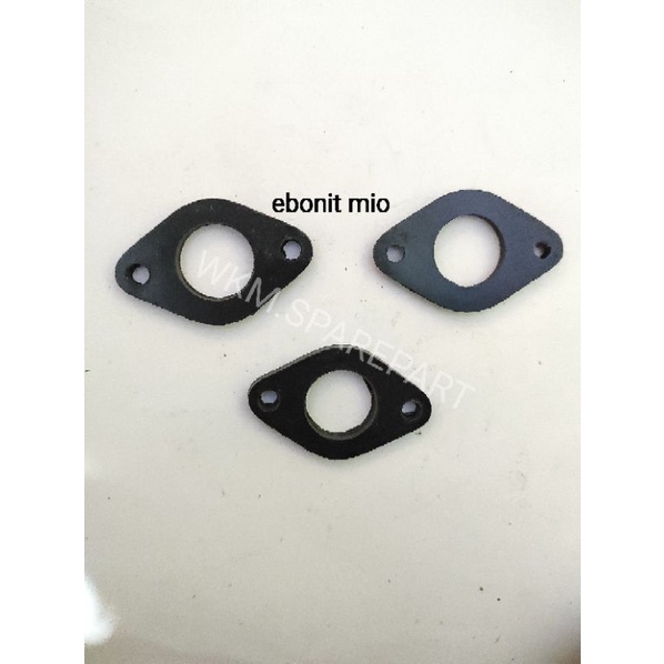 Bonit-Ebonit-Fiber Karburator-Insulator Mio Lama-Soul-Sporty-Smile,Fino,Nouvo ebonit mio