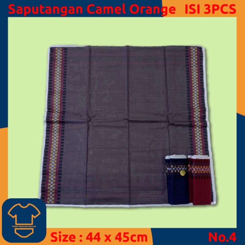 SAPUTANGAN CAMEL ORANGE