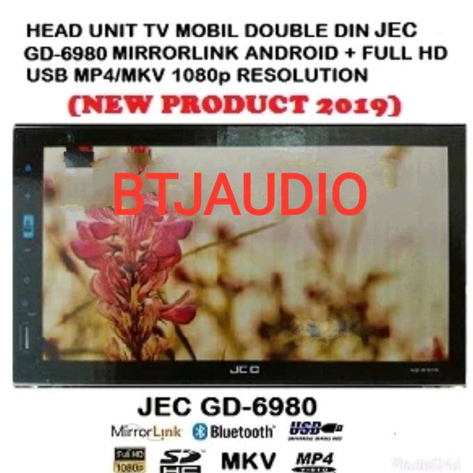 Jual Tv Mobil Double Din Jec (Layar Lebar 6,95" & 100% Produk Baru ...