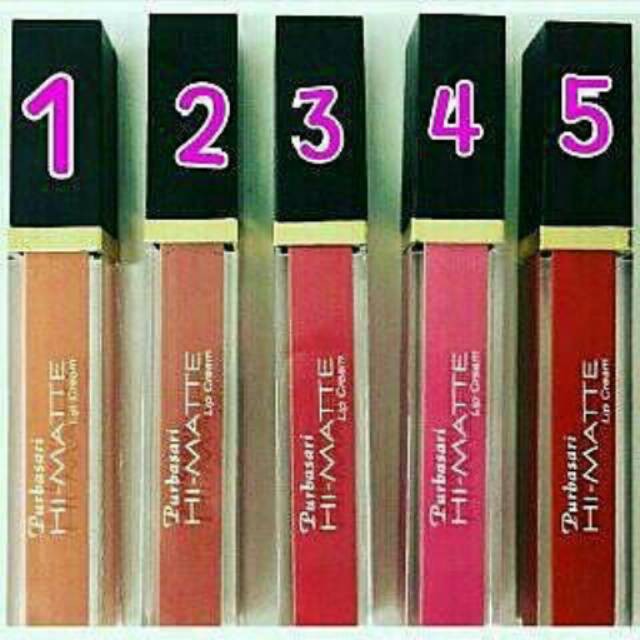 Purbasari Hi-Matte Lip Cream Ori