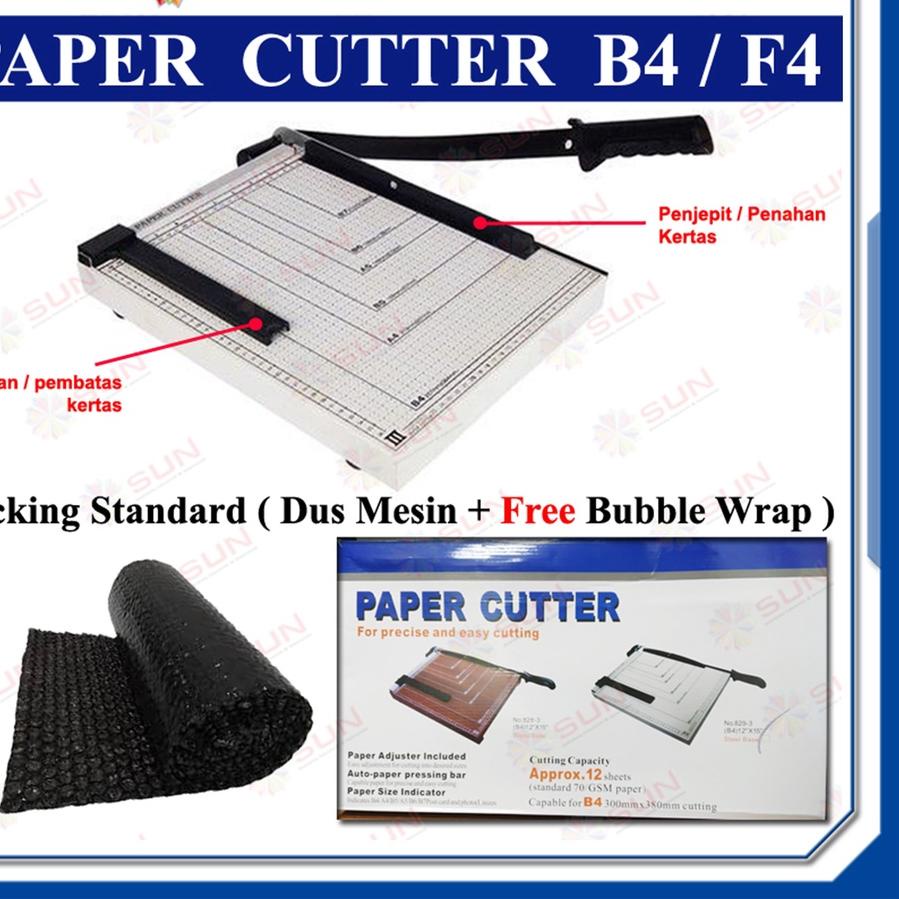 

Kekinian Paper Cutter F4 / B4 Alat Potong Kertas