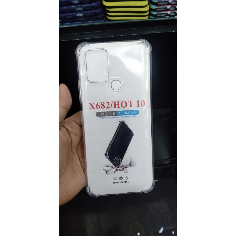 CASE INFINIX HOT 10 ANTISHOCK BENING / CASE BENING INFINIX HOT 10 / CASE TRANSPARAN INFINIX HOT 10