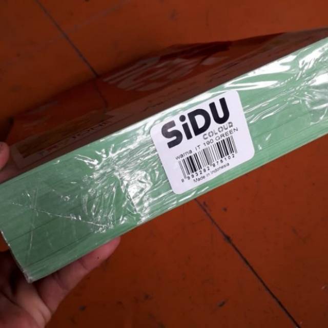 

Kertas Warna IT 190 Green. A4 80gsm.
