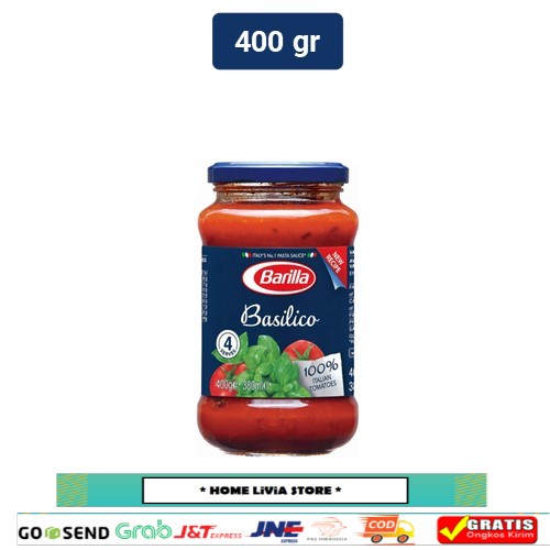 

Barilla Basilico Pasta Sauce Saus Pasta 400 gr