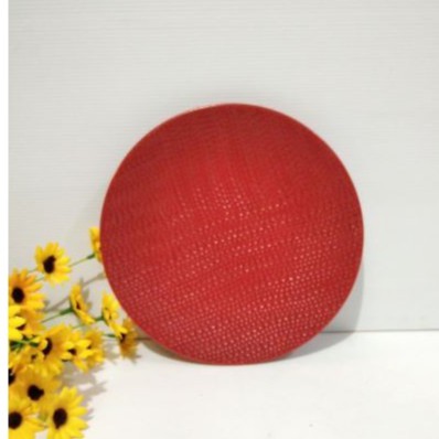 Piring Salad Motif / Piring Keramik Motif / Piring  Keramik Hias