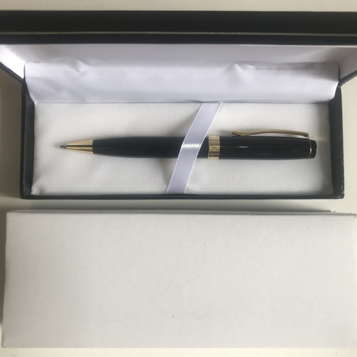 

Murah Pulpen Promosi / Pulpen Esklusif / Elegant F4 New Black Lq Gt Trendi