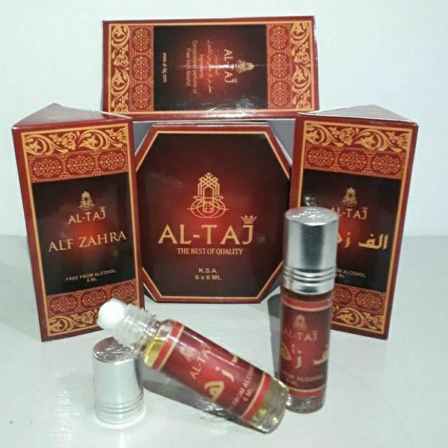 Alf Zahra / 1000 Bunga Merek ALTAJ Parfum Kemasan 6ml Roll On Non Alkohol