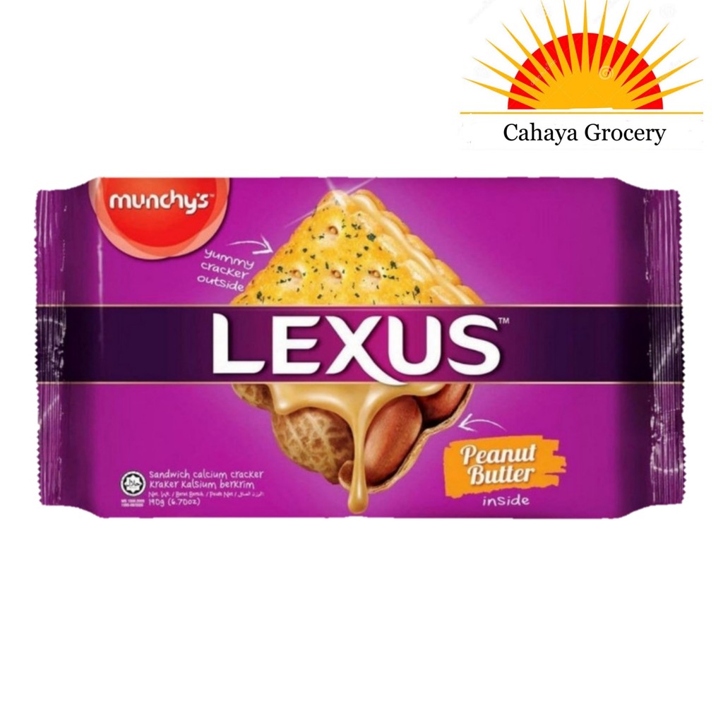 

Lexus Peanut Butter (Biskuit Lexus Rasa Selai Kacang) 190 Gram