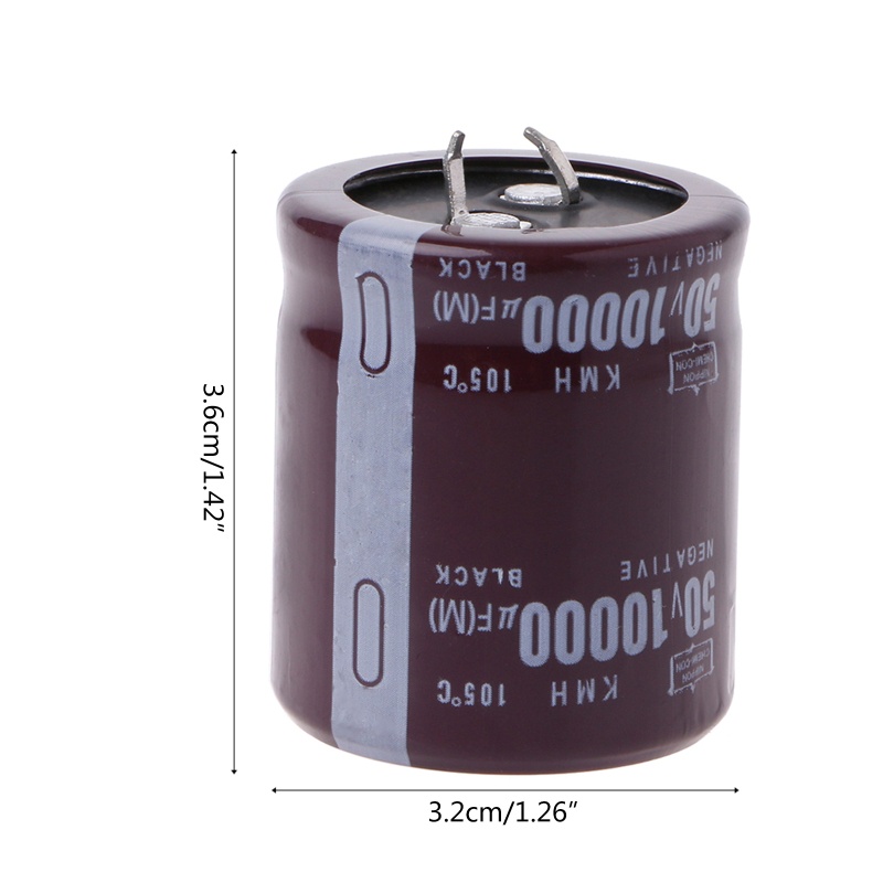 Btsg 10000uf 50v 105 ° C Power Electrolytic Capacitor Snap In