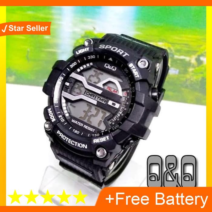 Z078 JAM TANGANANAK Q&amp-Q DIGITAL ANAK JAM TANGAN WANITA TERBARU  / JAM TANGAN Q&amp-Q DIGITAL