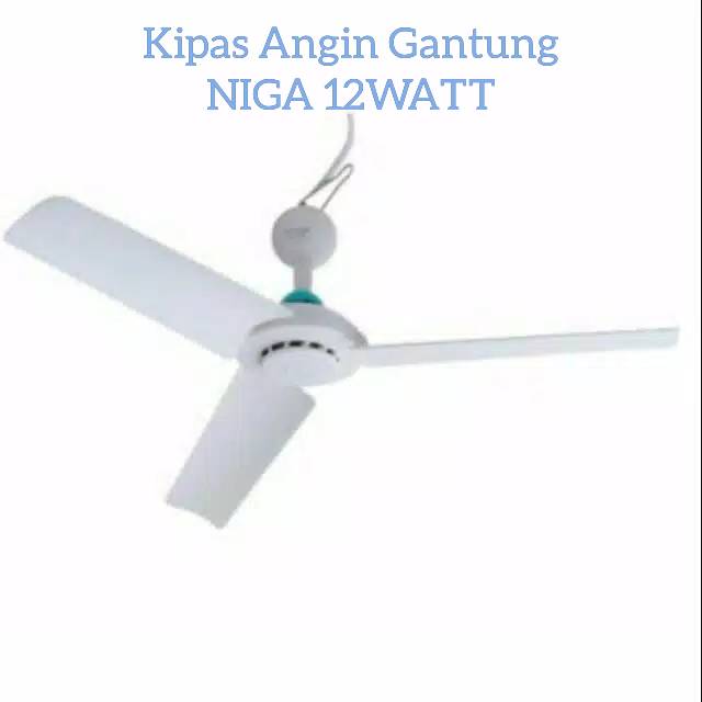 KIPAS ANGIN GANTUNG MINIFAN NIGA 12WATT