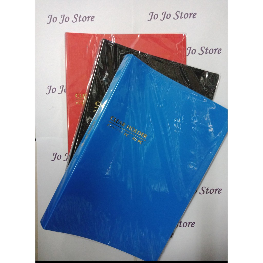 

Clear Holder 40 Sheet Folio Merk daichi