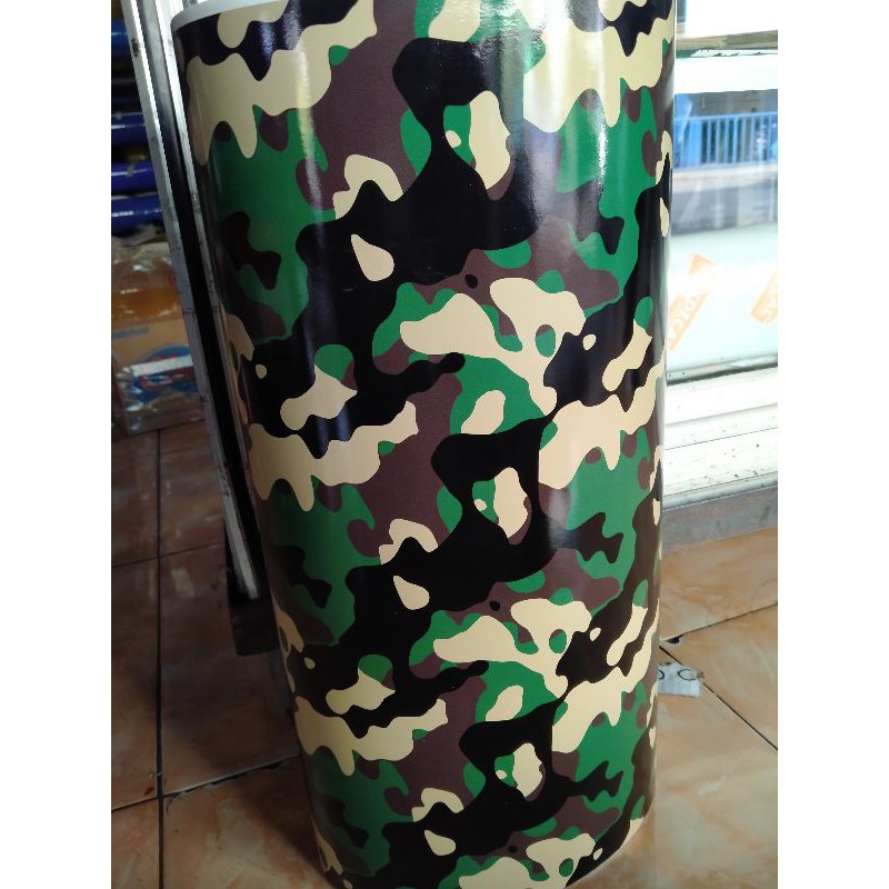 STIKER SKOTLET CAMO MOTIF LORENG DORENG/SKOTLET MOTiF ARMY