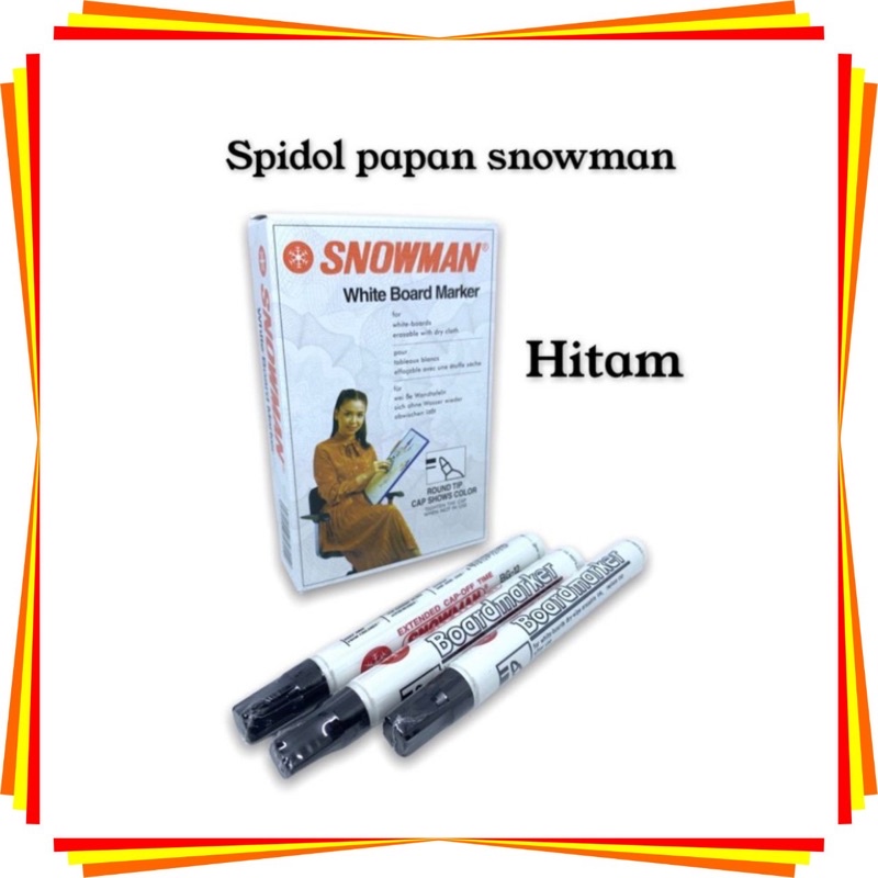 

spidol whiteboard snowman / spidol papan / spidol BG-12 snowman / spidol snowman