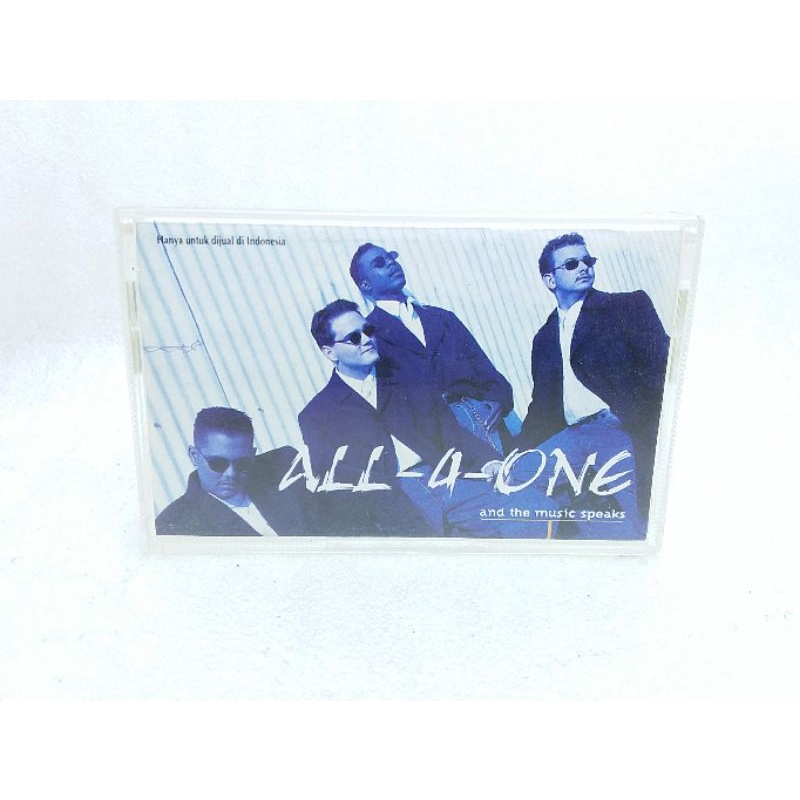 Kaset pita All 4 one - and the music speaks