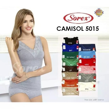 SINGLET TANK TOP CAMISOL CEWEK Sorex 5015