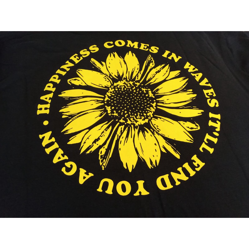 Kaos Distro Pria / Kaos Distro Original / Baju Distro Pria - NATIVE8 - HAPPINESS SUN FLOWERS