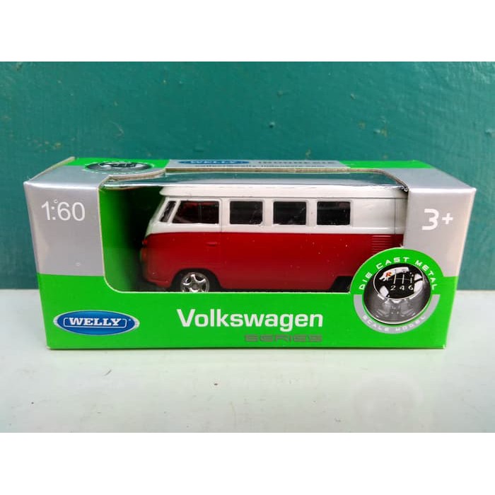 Jual Volkswagen Vw Bus T1 1963diecast Miniatur Mobil Mini Welly Nex