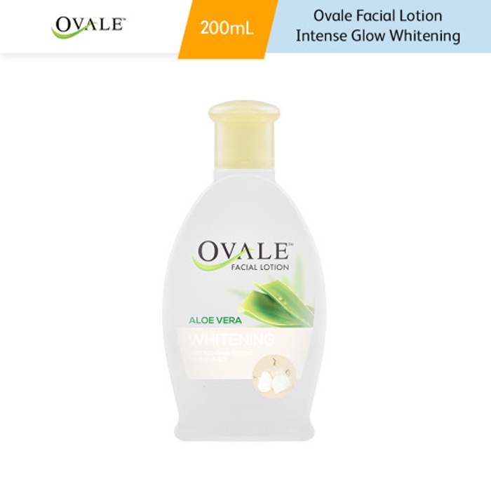 Ovale Facial Lotion Intense Glow Whitening Toner Pembersih Make Up