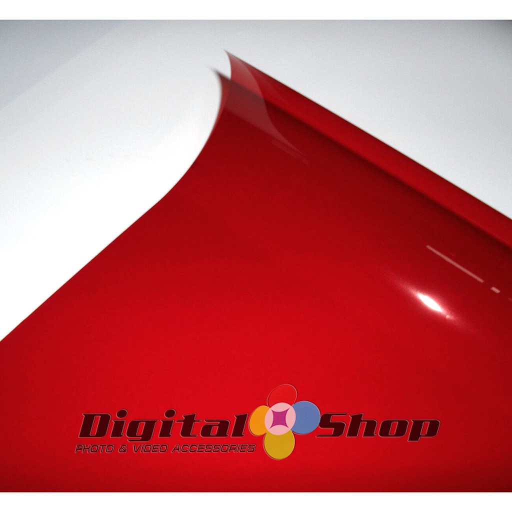 

Primary Red Gel Color Filter Sheets #106
