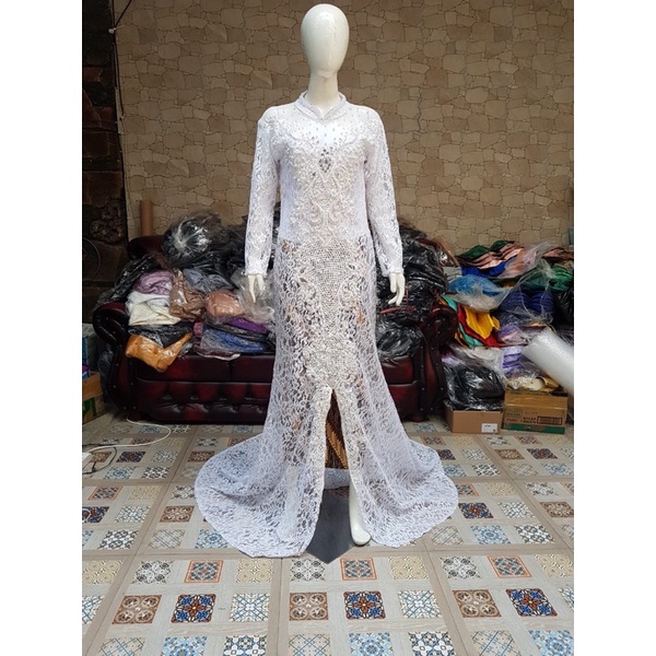 kebaya ijab/kebaya putih/kebaya akad/kebaya broklat/kebaya sanghai