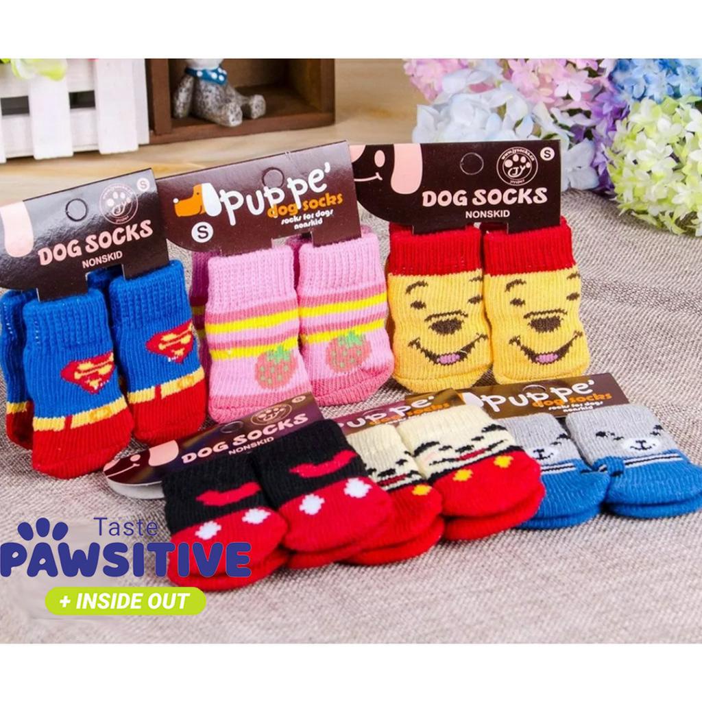 Kaos Kaki Anjing Sepatu Kaos Kaki Anjing Kaus Kaki Kucing Lucu Dog Sock Dog Socks