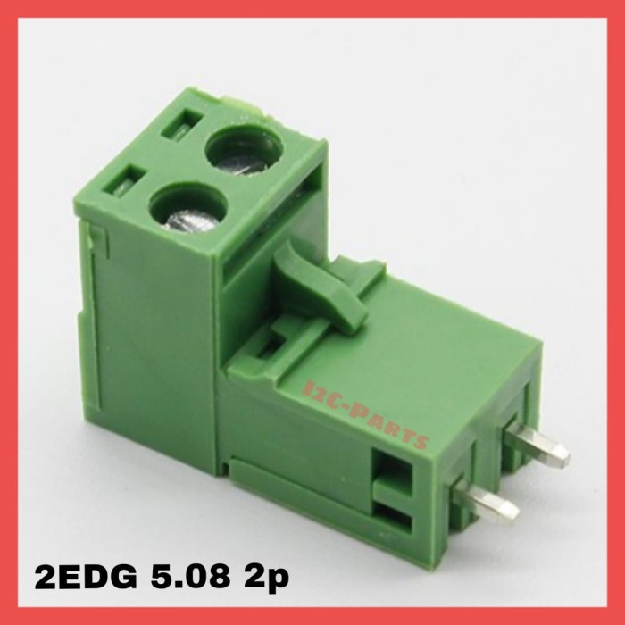 2EDG 5.08 2p 2 pin Terminal Block Green Plugable ST Connector 5.08mm