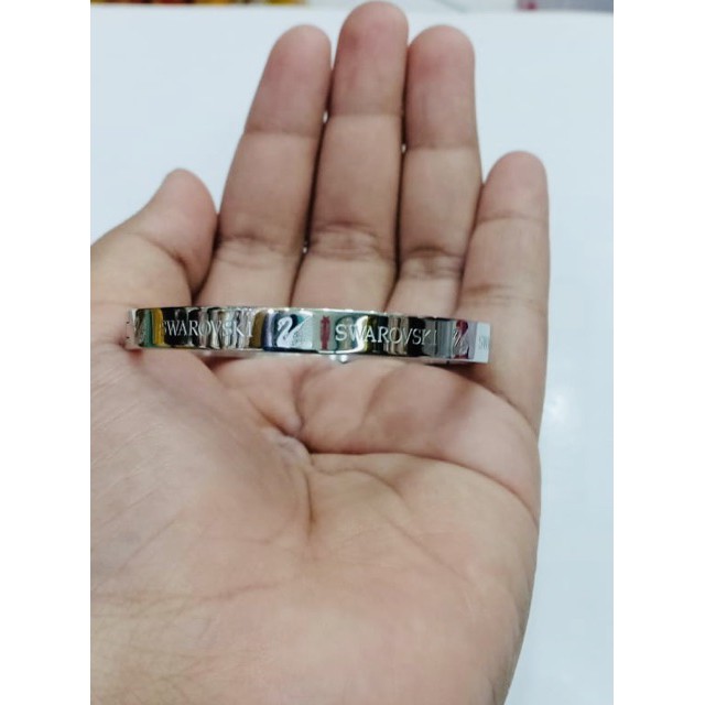 Titanium / gelang titanium / gelang swarovsky/ swarovsky/ gelang