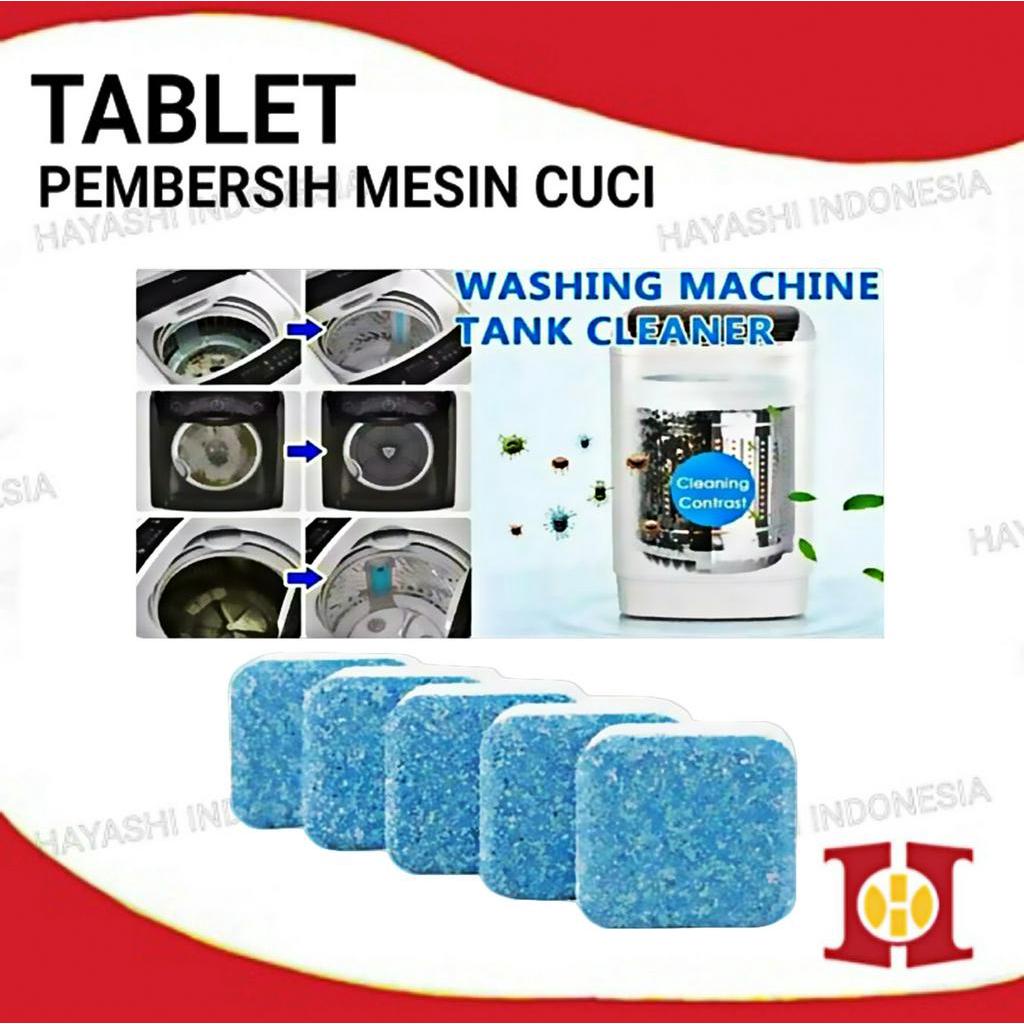 Tablet Pembersih Mesin Cuci Deep Cleaning Washing Machine ORIGINAL - 12pcs