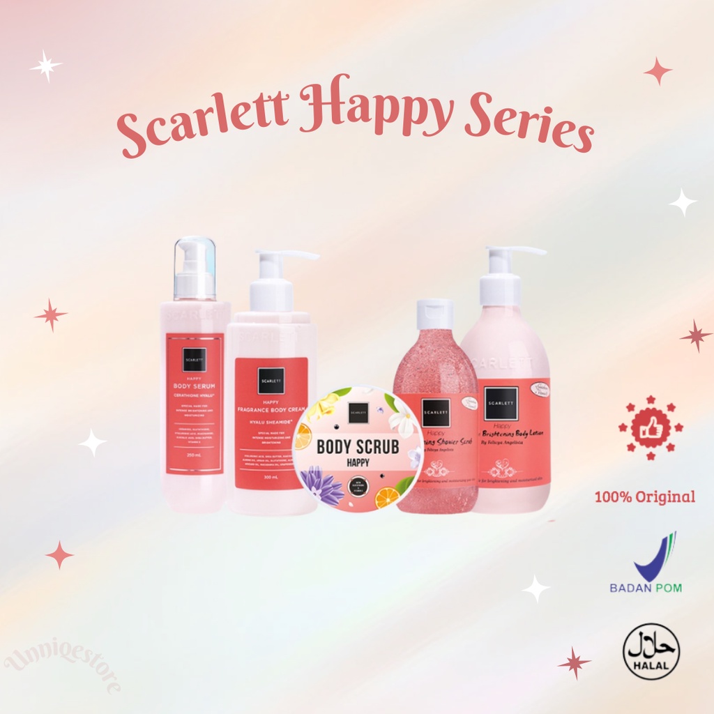 Scarlett Whitening Happy Series