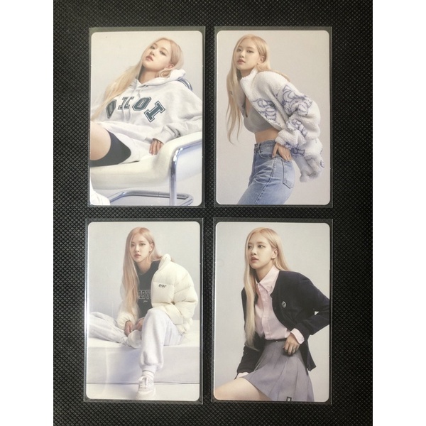 PHOTOCARD PC ROSE BLACKPINK OIOI OFFICIAL