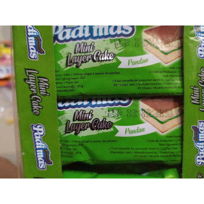 Promo Padimas Mini Layer Cake 1 Pak Isi 24 Kue Padimas Nikmat Murah Mantap Shopee Indonesia