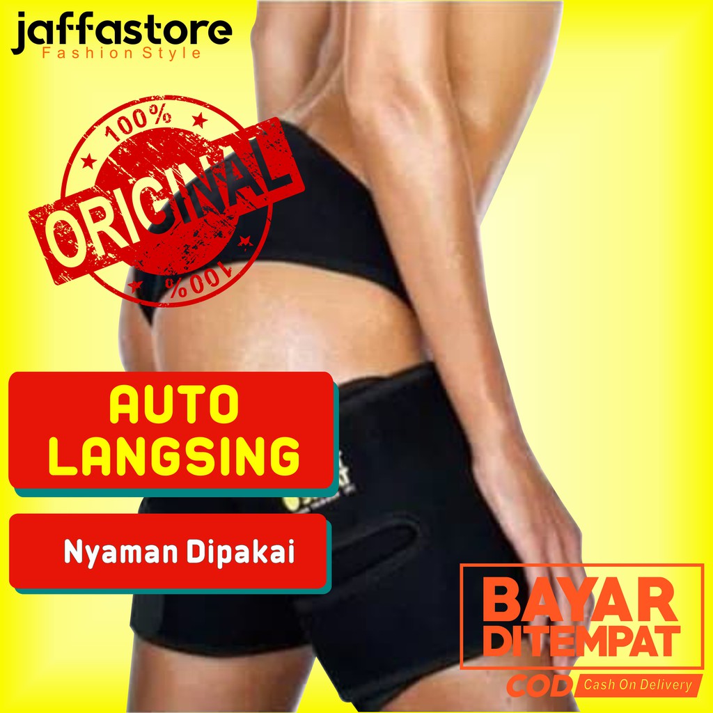 Korset Pelangsing Pengecil Pembakar Lemak Paha Pria Wanita Original Sweet Sweat Thigh Timmer Unisex