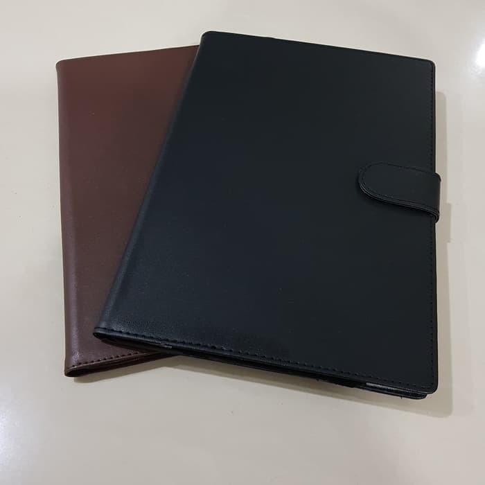 TERBAIK Fujitsu Arrow Tab F04H 10.5 inch Book Cover Leather Case Flip Case - Hitam