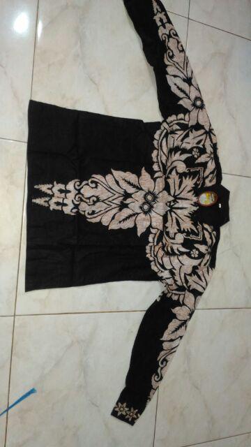 Bswart Batik Hrb026 Kenongo Hem Panjang Padi Pekalongan M L Xl Batik Pria Murah Modern Grosir