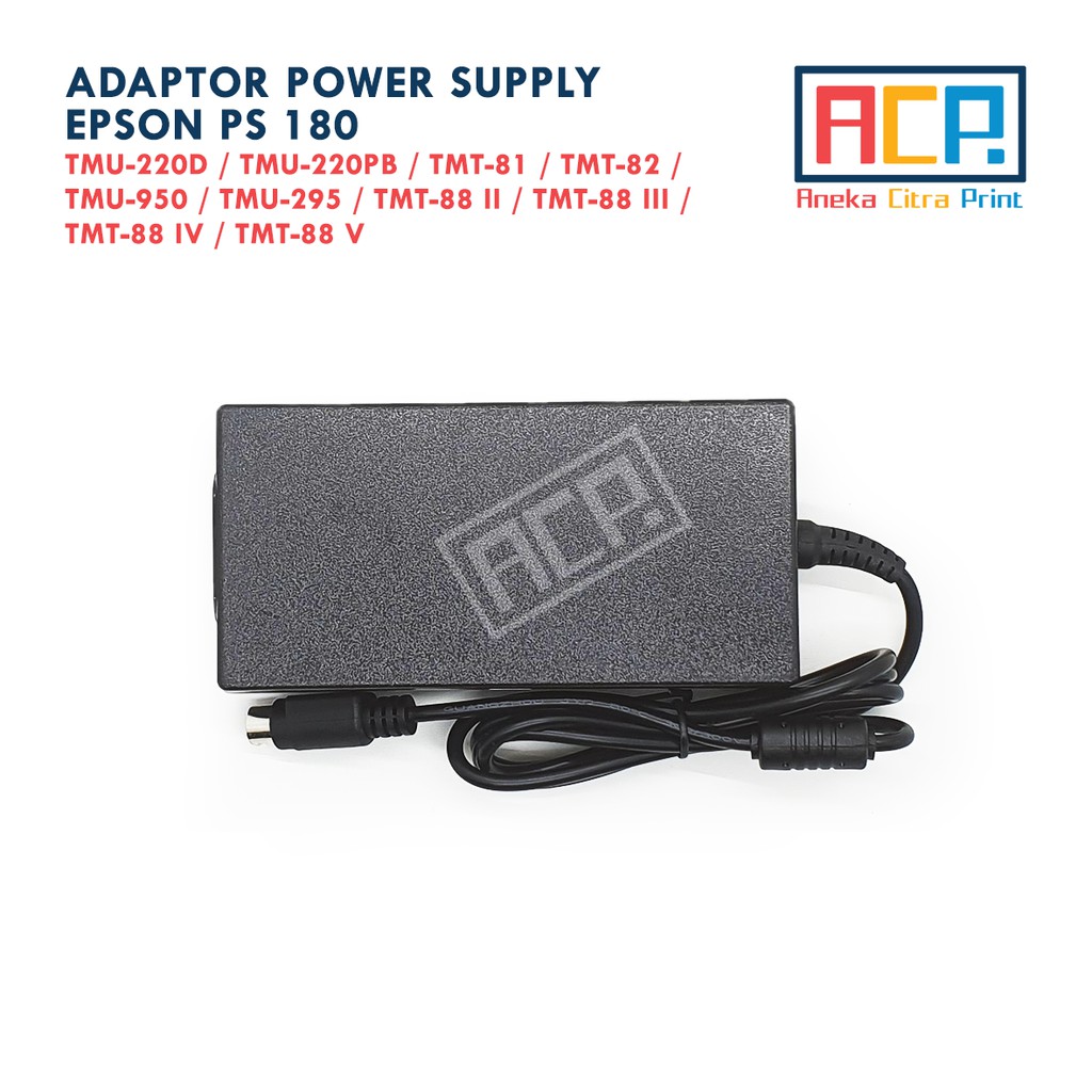 Adaptor Power Supply Epson TMU220 PS 180 / TM U220 PS180 - New Original