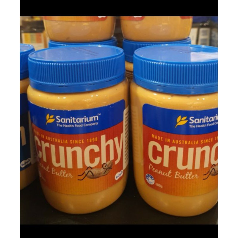 

Sanitarium Crunchy Peanut Butter Made in Australia 500grm