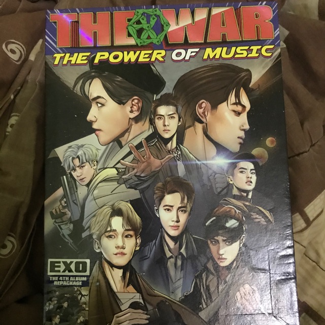 ALBUM EXO POWER THE WAR:THE POWER OF MUSIC+PC ASLI+FREE PC DO ASLI