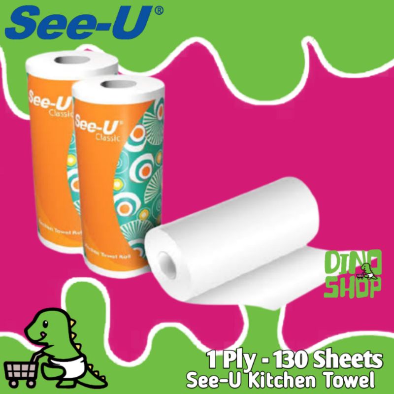 Tissue See-U Kitchen Towel Termurah/Tissue Dapur