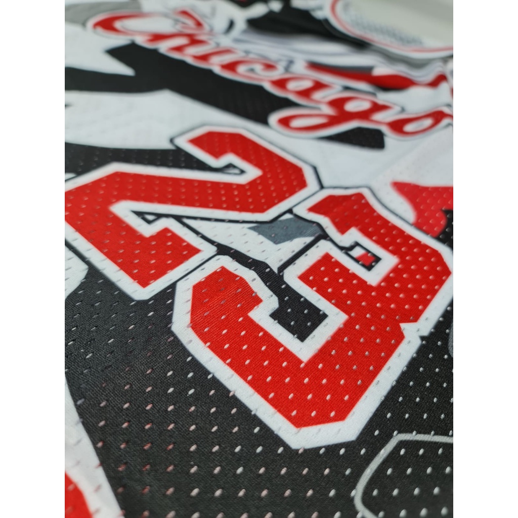 Baju Jersey Basket Swingman NBA Michael Jordan Chicago Bulls Air Jordan