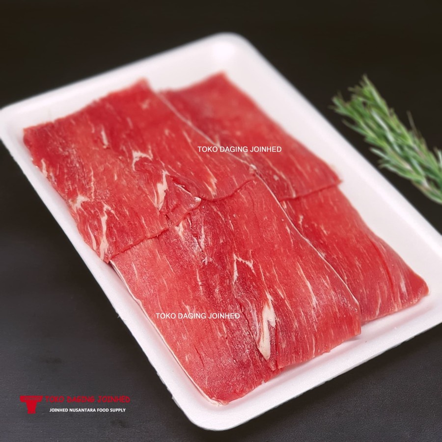 

Tenderloin Beef Slice Empuk Import Australia Kemasan 200 gr