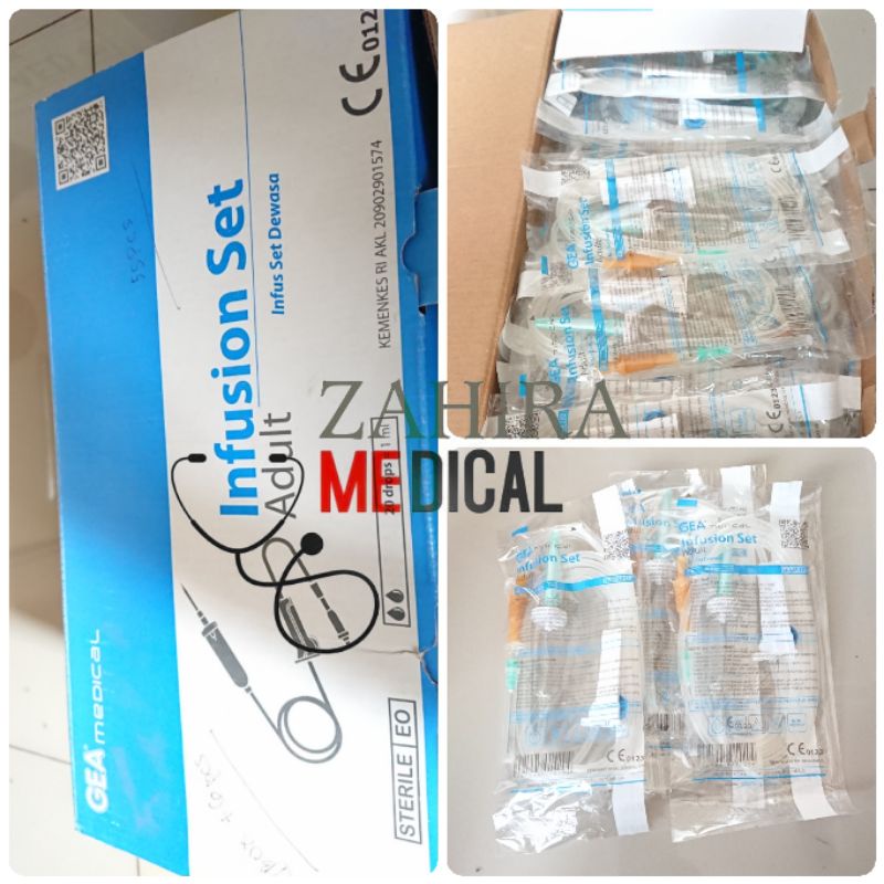 INFUS SET INFUS GEA DEWASA / SELANG INFUS