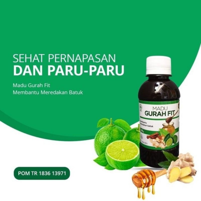 

Madu GurahFit Asli Obat Batuk Herbal Bronkitis Asma Sesak Nafas Radang Tenggorokan Original
