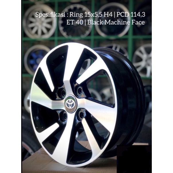 velg avanza veloz ring 15