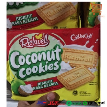 

[ COD ] Biskuit Richwell Cookies 160 g